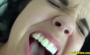 Pornozao novinha safada fazendo sexo anal first time