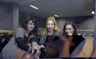 Clara aguiar camgirl com amigas assistindo video porno