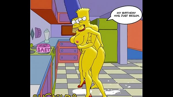 Bart simpson fumando