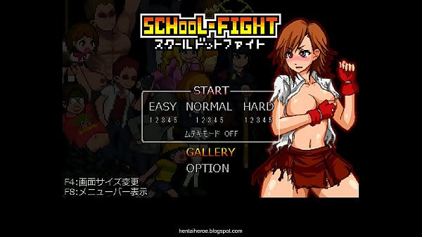 School dot fight hentai game