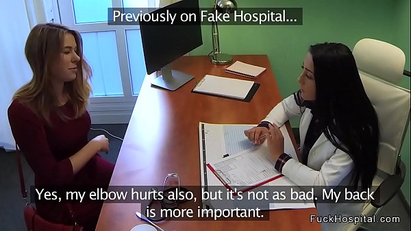 Lesbian doctor seduces her patient