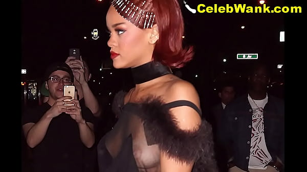 Rihanna boobs nude