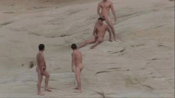 Praia nudismo gay