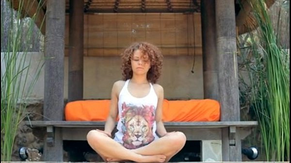 Asian Nude yoga