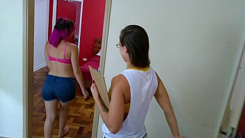 Lesbicas brasileiras fazendo tesourinha